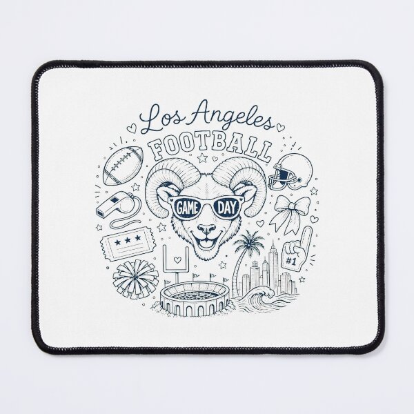 Item preview, Los Angeles Football Game Day Graphic designed and sold by TracyWall90783.