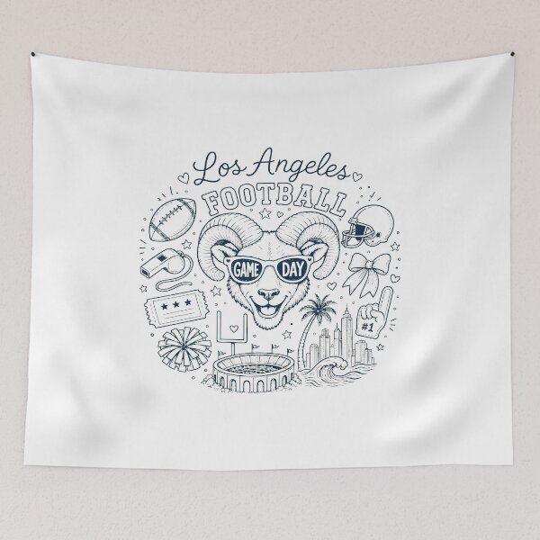 Item preview, Los Angeles Football Game Day Graphic designed and sold by TracyWall90783.