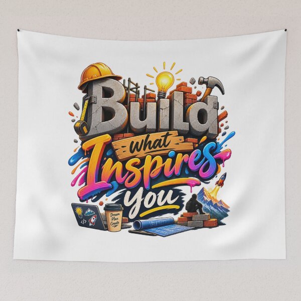 Item preview, Build What Inspires You designed and sold by bolaAura.