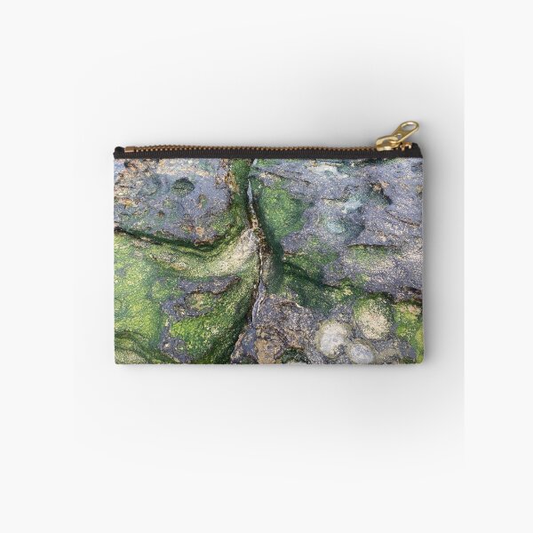 Item preview, Jade Green Mossy Beach Rocks Toowoon Bay designed and sold by lyndseyart.