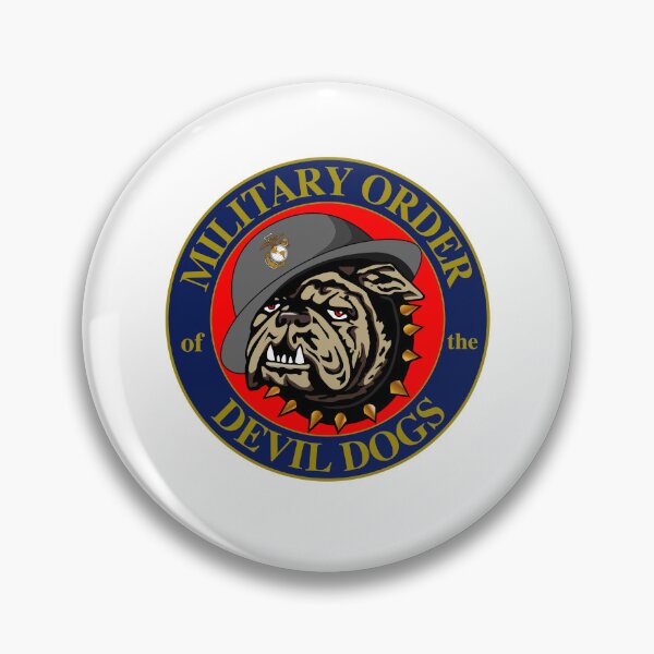 Item preview, Military Order of the Devil Dogs USMC Bulldog Seal designed and sold by Jerbilsmouse.