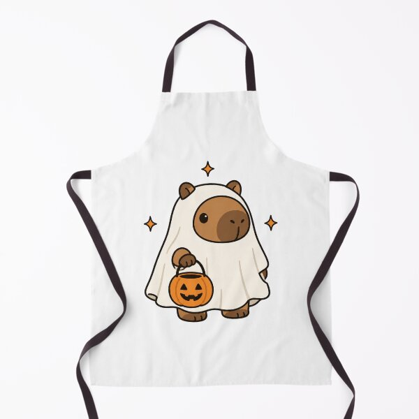 Item preview, Kawaii Halloween Capybara – Retro Minimal Spooky Animal Art designed and sold by AMICO77.