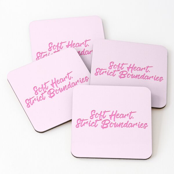 Item preview, Soft Heart Strict Boundaries Self Love Quote designed and sold by jianina-alondra.