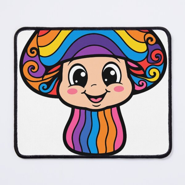 Item preview, Stay Groovy Rainbow Mushroom designed and sold by MADE BY MAHMOUD.