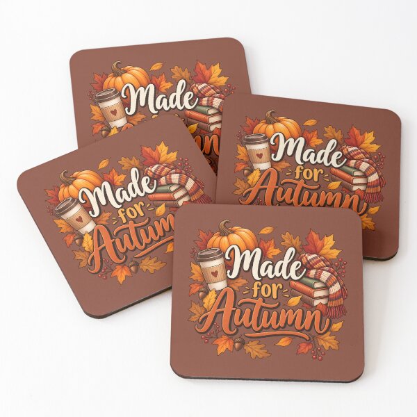 Item preview, Made for Autumn – Cozy Fall Pumpkin, Coffee & Books designed and sold by blankTeeShirt.