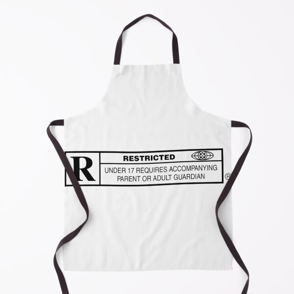 Item preview, Restricted Rated R Movie Classification Logo designed and sold by Jerbilsmouse.