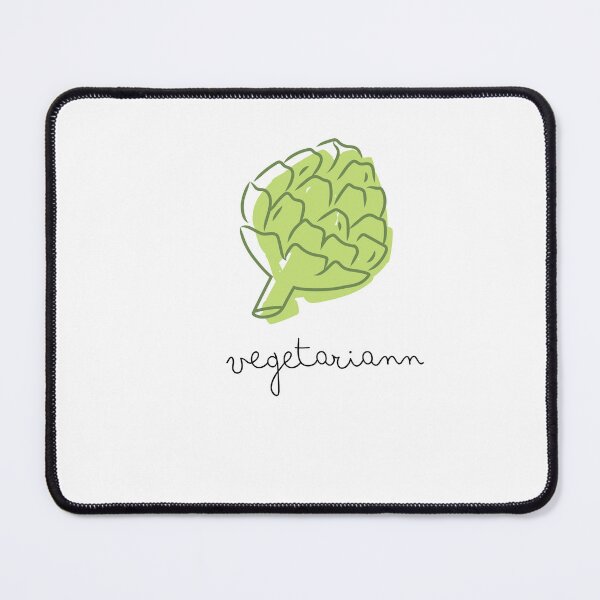 Item preview, Minimalist Vegetarian Typography Leaf Design designed and sold by gallery12.