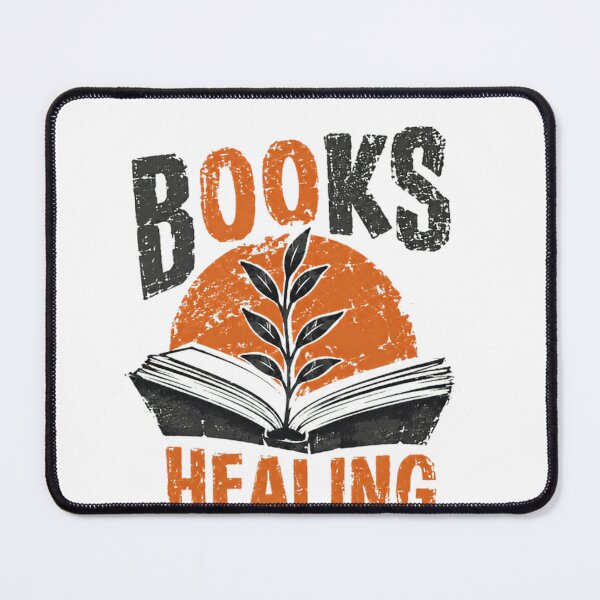 Item preview, Books Healing Your Spirit Reader Book Lover Wellness designed and sold by SkeletonsDanger.