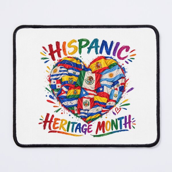 Item preview, Hispanic Heritage Month Heart of Latin America Spain designed and sold by Betsytiptoe.