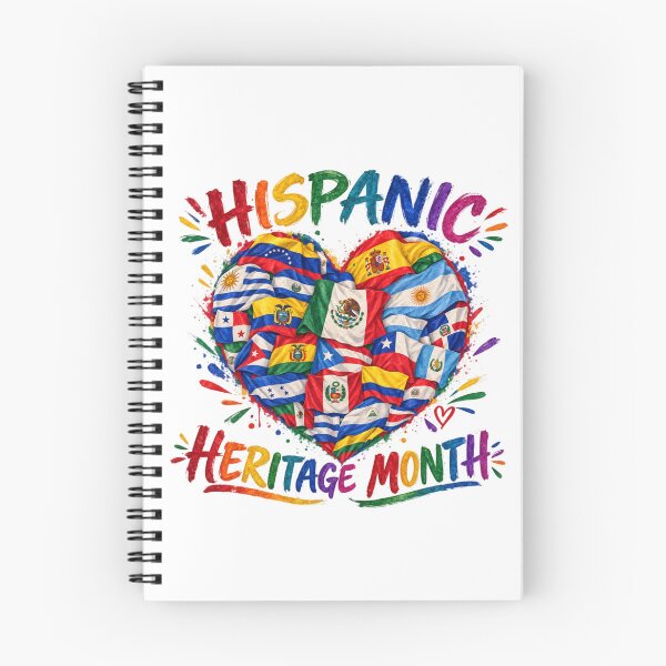 Item preview, Hispanic Heritage Month Heart of Latin America Spain designed and sold by Betsytiptoe.