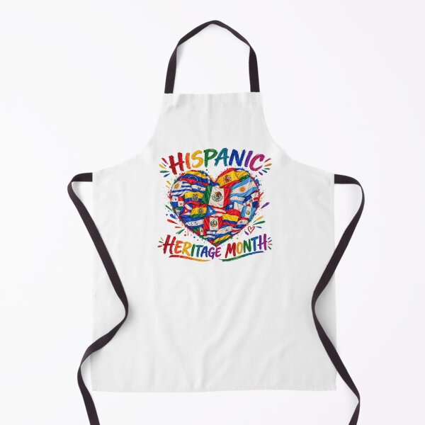 Item preview, Hispanic Heritage Month Heart of Latin America Spain designed and sold by Betsytiptoe.