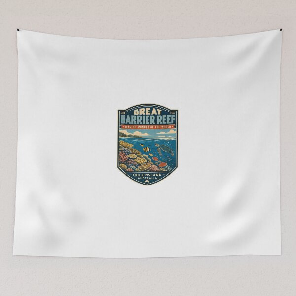 Item preview, Great Barrier Reef Marine Wonder Of The World Queensland Australia Travel Souvenir designed and sold by Star3NowForMe.