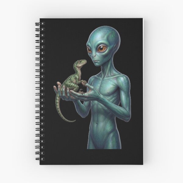 Item preview, Alien holding a Velociraptor designed and sold by ReneMM.