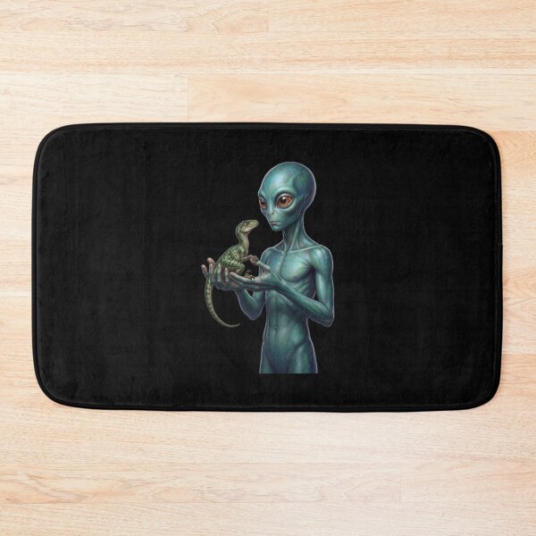 Item preview, Alien holding a Velociraptor designed and sold by ReneMM.