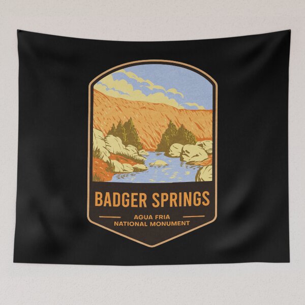 Item preview, Badger Springs Agua Fria National Monument designed and sold by JordanHolmes.