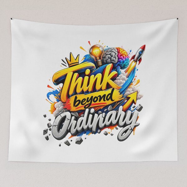 Item preview, Think Beyond Ordinary designed and sold by bolaAura.