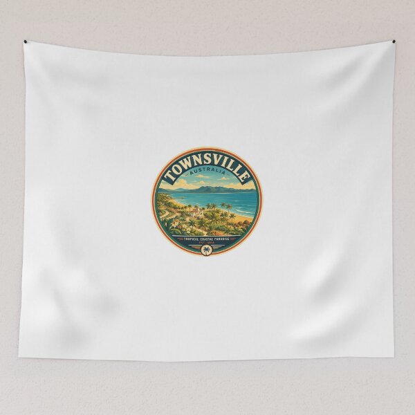 Item preview, Townsville Australia Tropical Coastal Paradise Travel Vacation Tourist Destination designed and sold by Star3NowForMe.