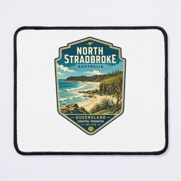 Item preview, North Stradbroke Australia Queensland Coastal Paradise Travel Island Vacation Souvenir designed and sold by Star3NowForMe.
