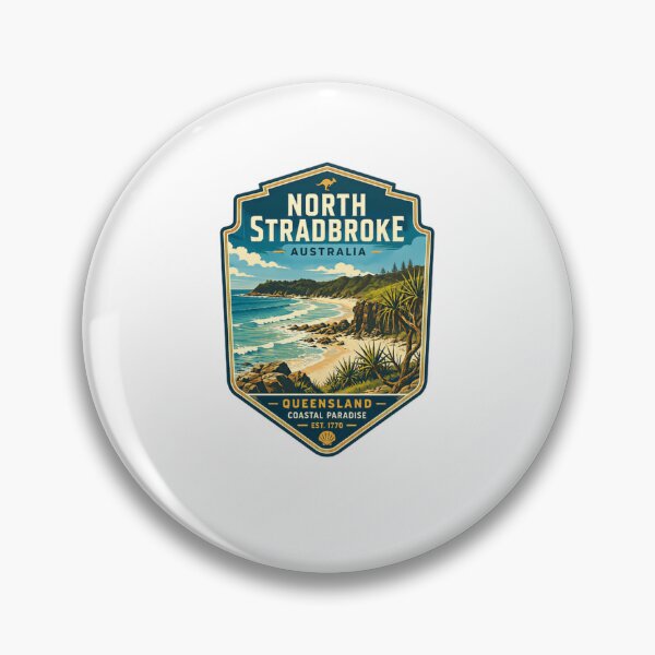Item preview, North Stradbroke Australia Queensland Coastal Paradise Travel Island Vacation Souvenir designed and sold by Star3NowForMe.