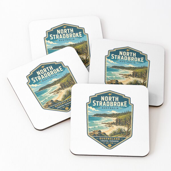 Item preview, North Stradbroke Australia Queensland Coastal Paradise Travel Island Vacation Souvenir designed and sold by Star3NowForMe.