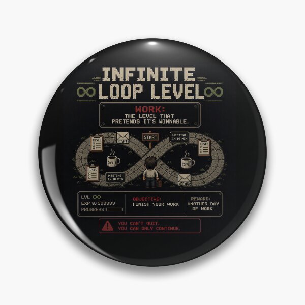 Item preview, Infinite Loop Level: Work designed and sold by Jenyffercom.