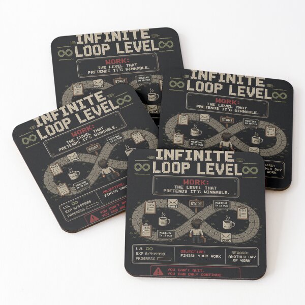 Item preview, Infinite Loop Level: Work designed and sold by Jenyffercom.