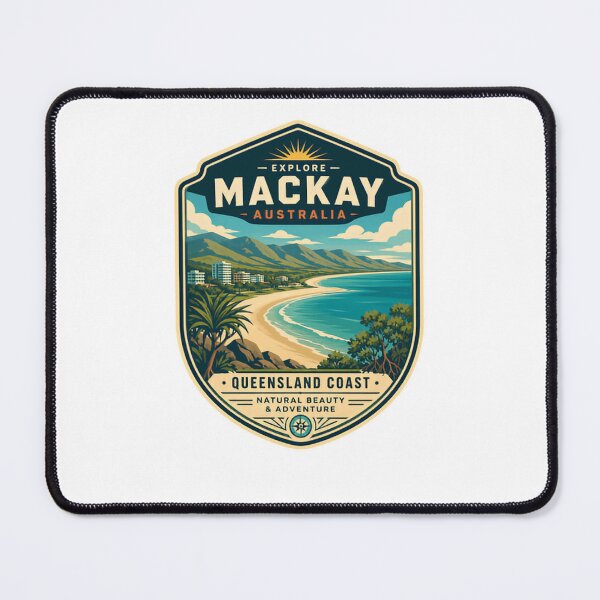 Item preview, Explore Mackay Australia Queensland Coast Natural Beauty And Adventure Travel Souvenir designed and sold by Star3NowForMe.