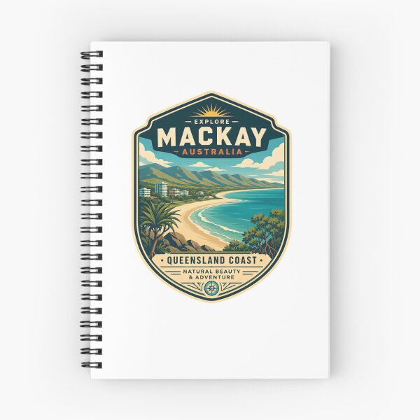 Item preview, Explore Mackay Australia Queensland Coast Natural Beauty And Adventure Travel Souvenir designed and sold by Star3NowForMe.