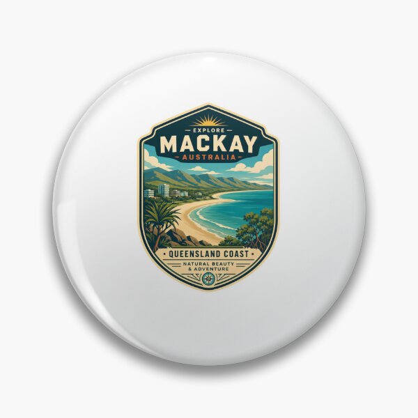 Item preview, Explore Mackay Australia Queensland Coast Natural Beauty And Adventure Travel Souvenir designed and sold by Star3NowForMe.