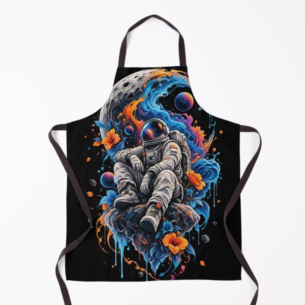 Item preview, Cosmic Garden Astronaut – Surreal Space Explorer designed and sold by RenderSpace.