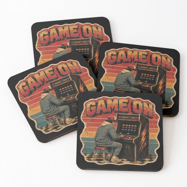 Item preview, Vintage Retro Game On Arcade designed and sold by Bartas2026.