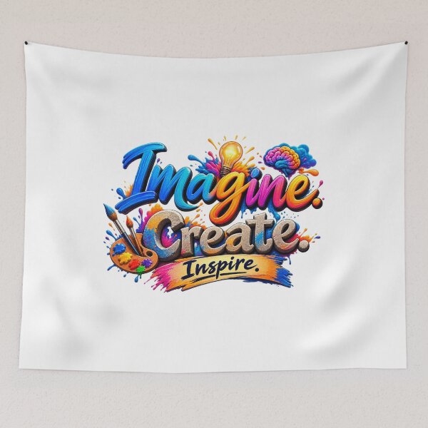 Item preview, Imagine Create Inspire designed and sold by bolaAura.
