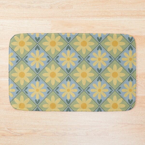 Item preview, Vintage Daisy Tile Seamless Pattern designed and sold by SmallDart Creations.