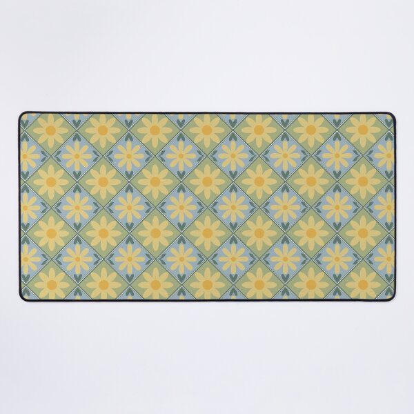 Item preview, Vintage Daisy Tile Seamless Pattern designed and sold by SmallDart Creations.