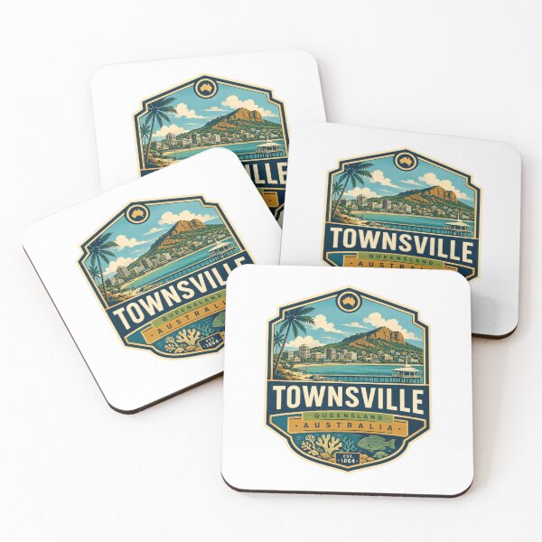Item preview, Townsville Queensland Australia Est. 1864 Travel Souvenir designed and sold by Star3NowForMe.