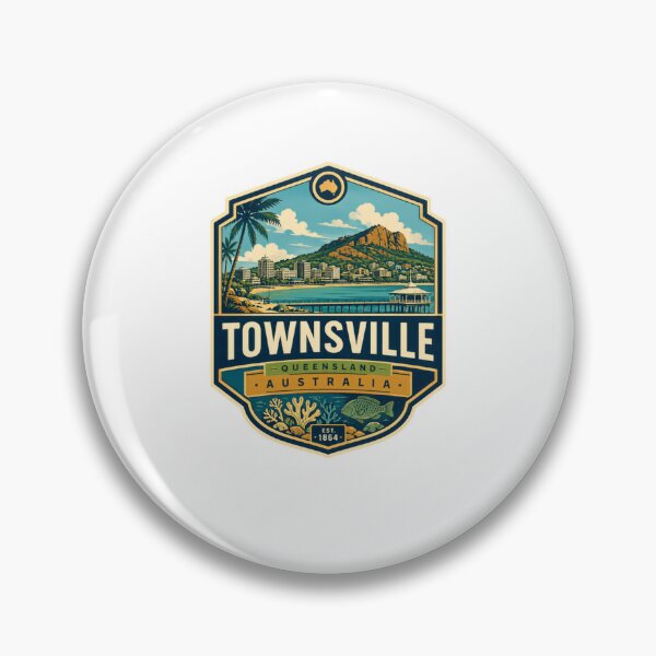 Item preview, Townsville Queensland Australia Est. 1864 Travel Souvenir designed and sold by Star3NowForMe.