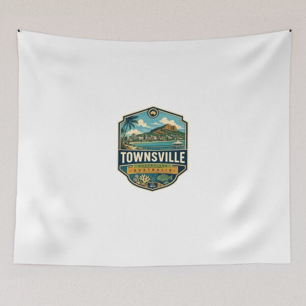 Item preview, Townsville Queensland Australia Est. 1864 Travel Souvenir designed and sold by Star3NowForMe.