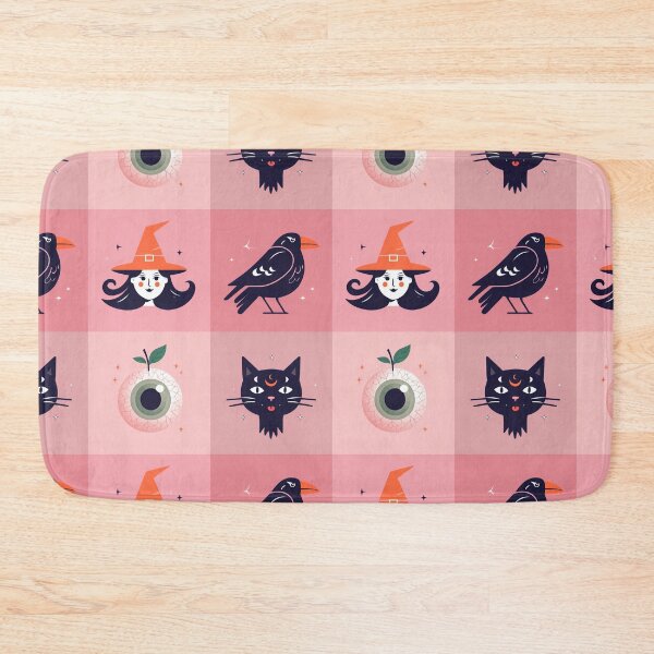 Item preview, Cute Witchy Halloween Witch Raven Cat Eyeball designed and sold by FestivityFinds.