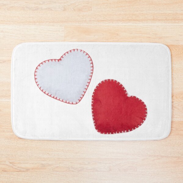 Item preview, Love hearts White heart & Red heart designed and sold by Thecountess0o0.
