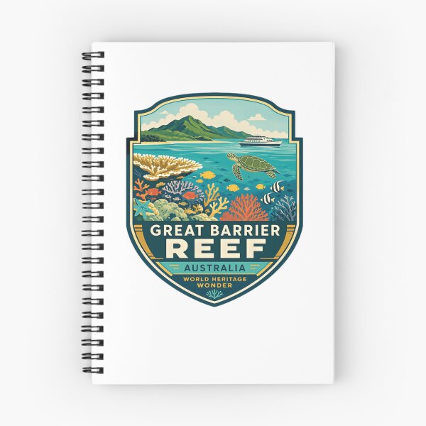 Item preview, Great Barrier Reef Australia World Heritage Wonder Marine Life Travel designed and sold by Star3NowForMe.