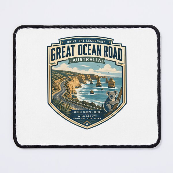 Item preview, Drive The Legendary Great Ocean Road Australia Scenic Coastal Drive Wild Beauty Endless Horizons Traveler Road Trip Australia designed and sold by Star3NowForMe.