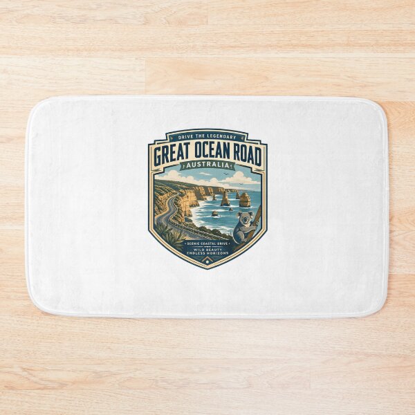 Item preview, Drive The Legendary Great Ocean Road Australia Scenic Coastal Drive Wild Beauty Endless Horizons Traveler Road Trip Australia designed and sold by Star3NowForMe.