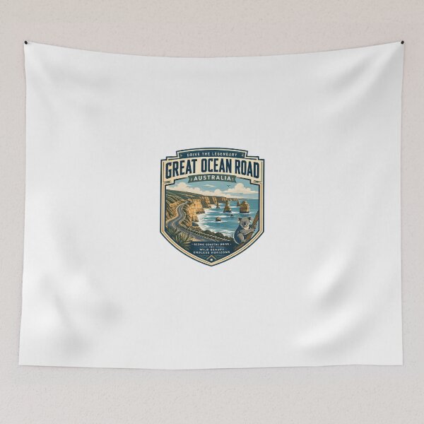 Item preview, Drive The Legendary Great Ocean Road Australia Scenic Coastal Drive Wild Beauty Endless Horizons Traveler Road Trip Australia designed and sold by Star3NowForMe.