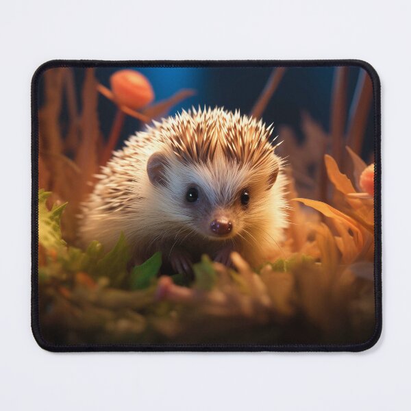 Item preview, Cute Hedgehog in Enchanted Forest  designed and sold by cutepid.