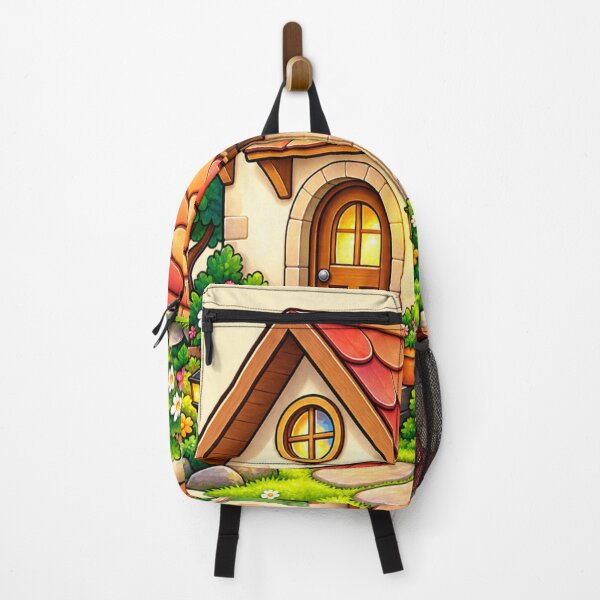 Item preview, Cozy Cottage Watercolor Sticker designed and sold by Hari Arts.