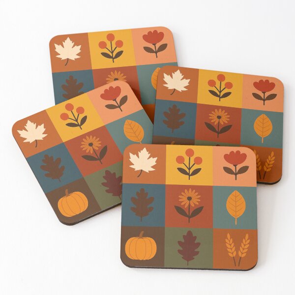 Item preview, Minimalist Autumn Leaves Pumpkin Harvest Botanical designed and sold by FestivityFinds.