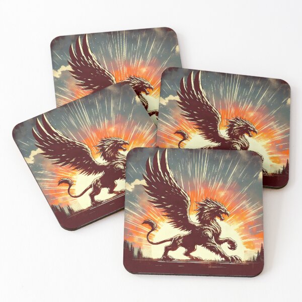 Item preview, Rust Griffin, Ai Generated Art designed and sold by ACC .