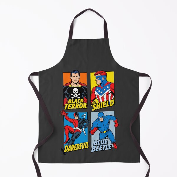 Item preview, Vintage Golden Age Superheroes Retro Pop Art Grid Graphic designed and sold by VoglR.