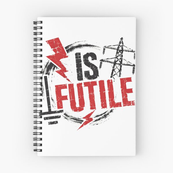 Item preview, Resistance Is Futile Electrical Engineer Electrician Physics Science designed and sold by SkeletonsDanger.