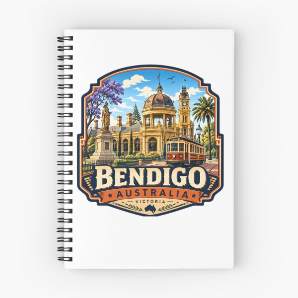 Item preview, Bendigo Australia Victoria Travel Souvenir Destination designed and sold by Star3NowForMe.